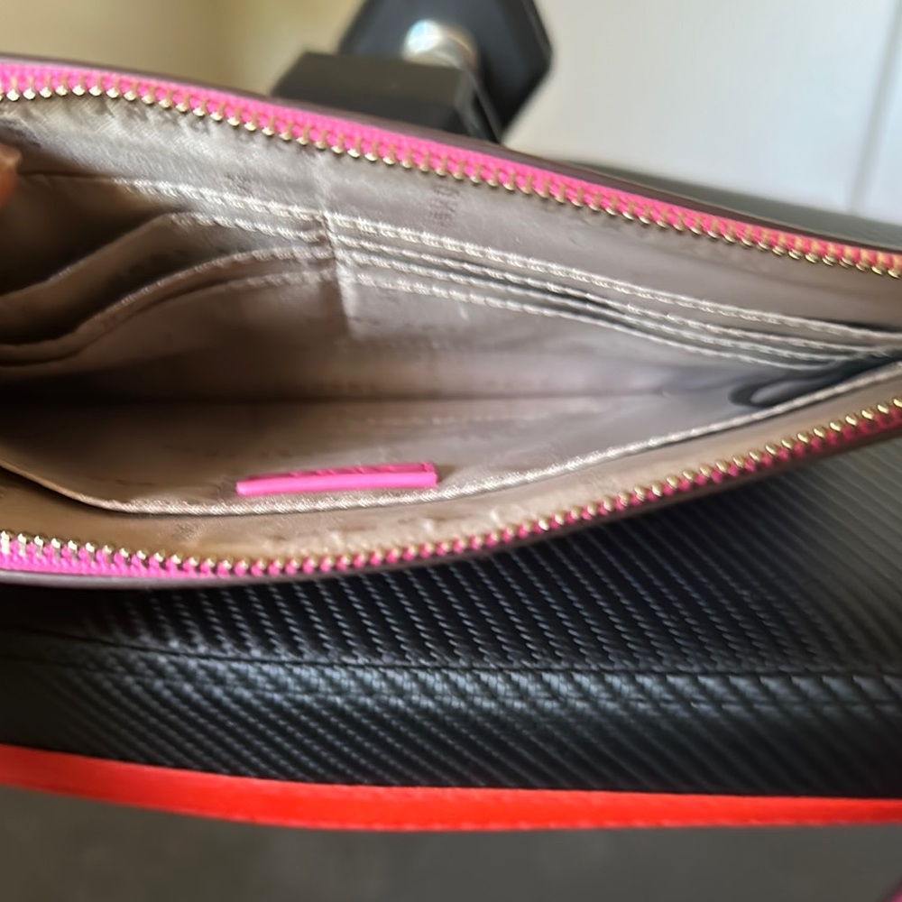 DKNY Pink Clutch and Card Holder - Picture 3 of 3